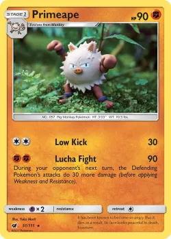 Primeape #51/111 · Pokémon