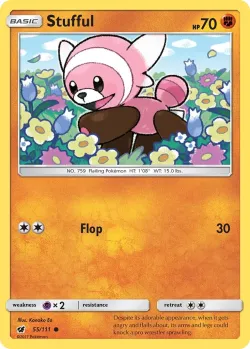 Stufful #55/111 · Pokémon