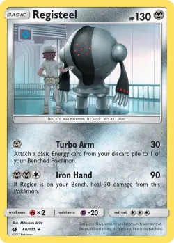 Registeel #68/111 · Pokémon