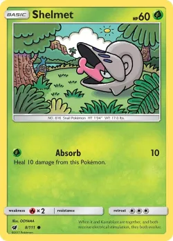 Shelmet #8/111 · Pokémon