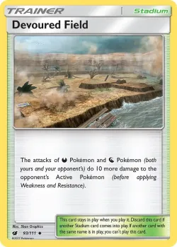 Devoured Field #93/111 · Pokémon
