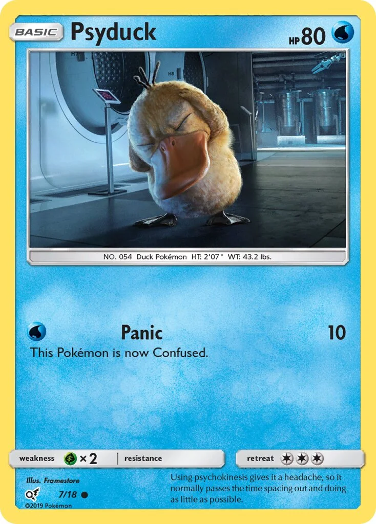 Psyduck 「DET 7/18」「EN」