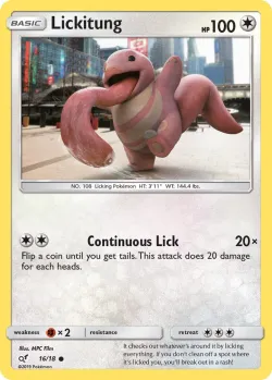 Lickitung 「DET 16/18」「EN」