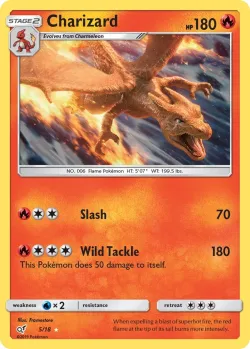 Charizard 「DET 5/18」「EN」