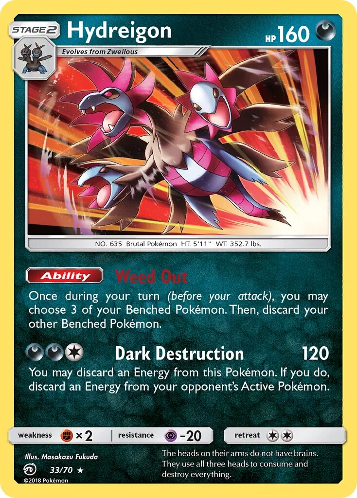 Hydreigon 「DRM 33/70」「EN」