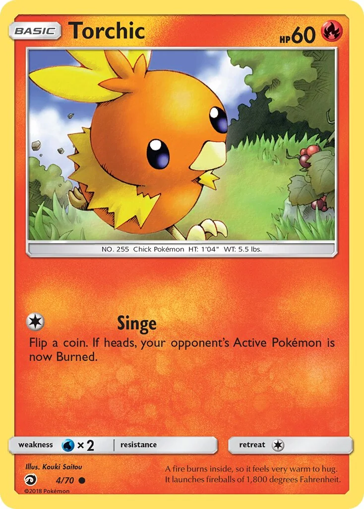 Torchic 「DRM 4/70」「EN」