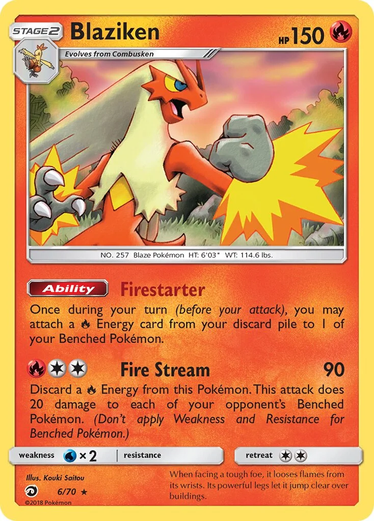 Blaziken 「DRM 6/70」「EN」
