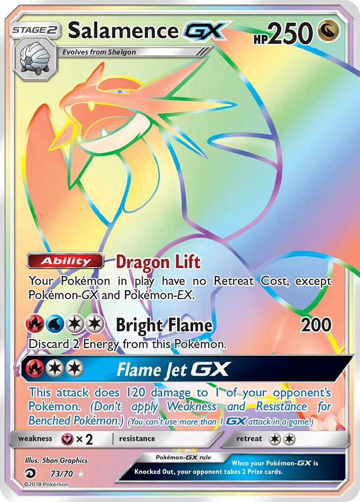 Salamence-GX 「DRM 73/70」「EN」