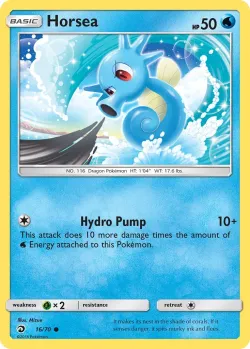 Horsea #16/70 · Pokémon
