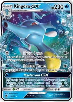 Kingdra-GX #18/70 · Pokémon