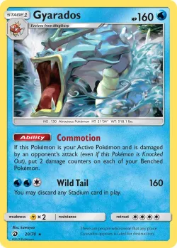 Gyarados #20/70 · Pokémon
