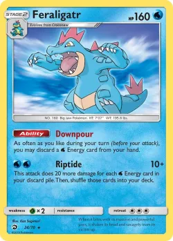 Feraligatr #24/70 · Pokémon