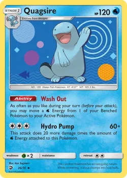 Quagsire #26/70 · Pokémon