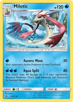 Milotic #29/70 · Pokémon