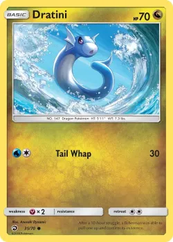 Dratini #35/70 · Pokémon