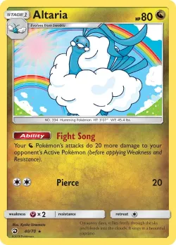 Altaria #40/70 · Pokémon