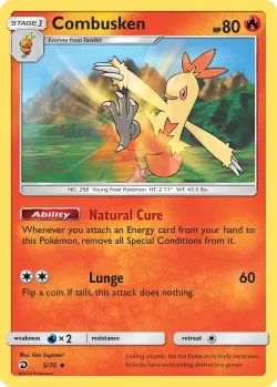 Combusken #5/70 · Pokémon