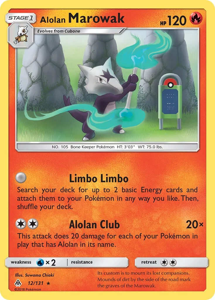 Alolan Marowak 「FLI 12/131」「EN」