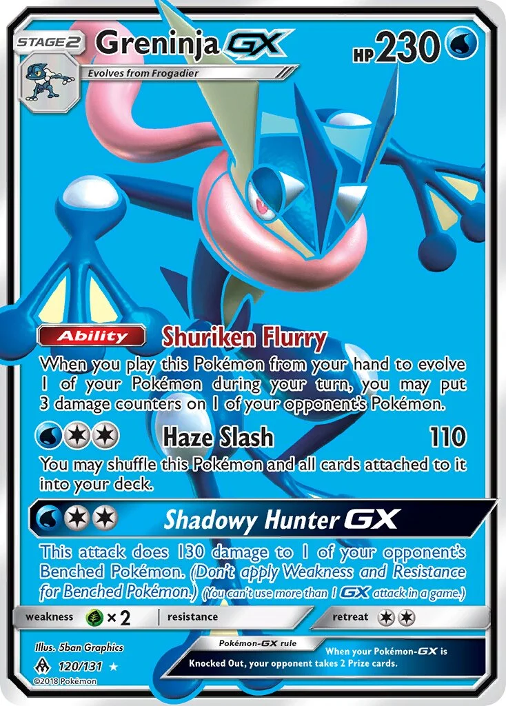 Greninja-GX 「FLI 120/131」「EN」