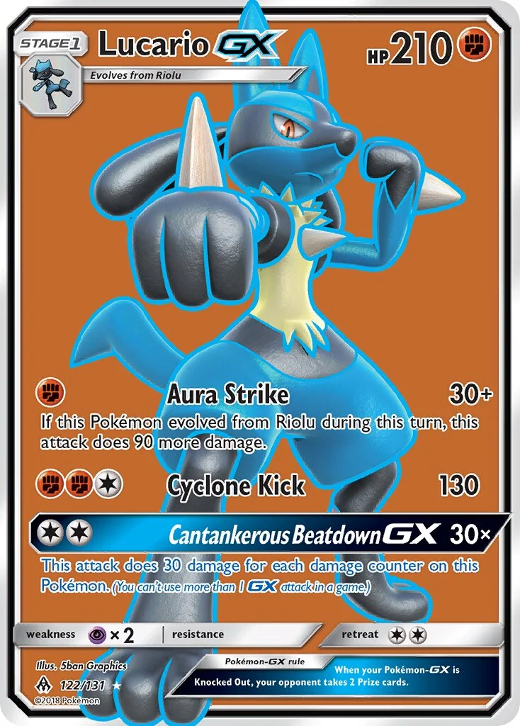 Lucario-GX 「FLI 122/131」「EN」