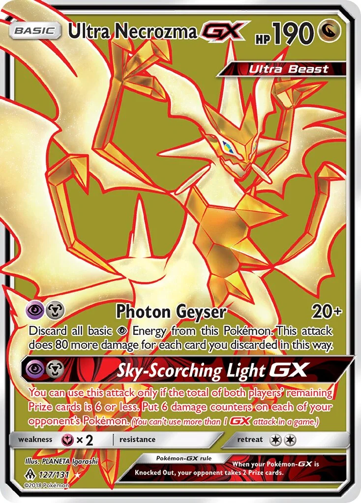 Ultra Necrozma-GX 「FLI 127/131」「EN」