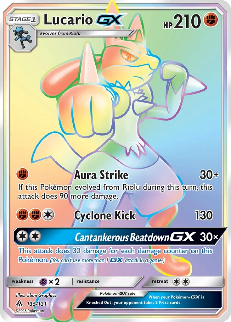 Lucario-GX 「FLI 135/131」「EN」