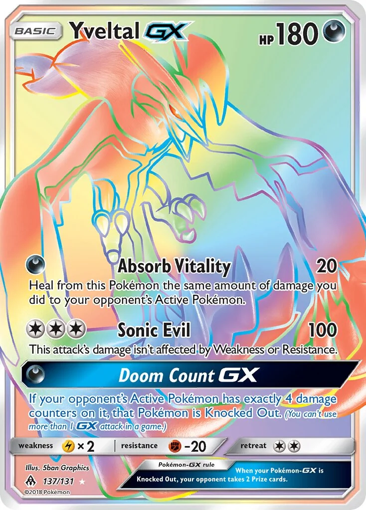 Yveltal-GX 「FLI 137/131」「EN」