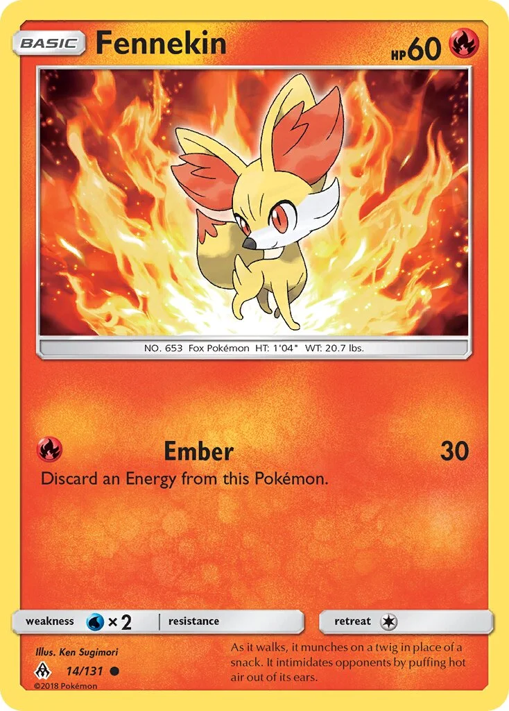 Fennekin 「FLI 14/131」「EN」