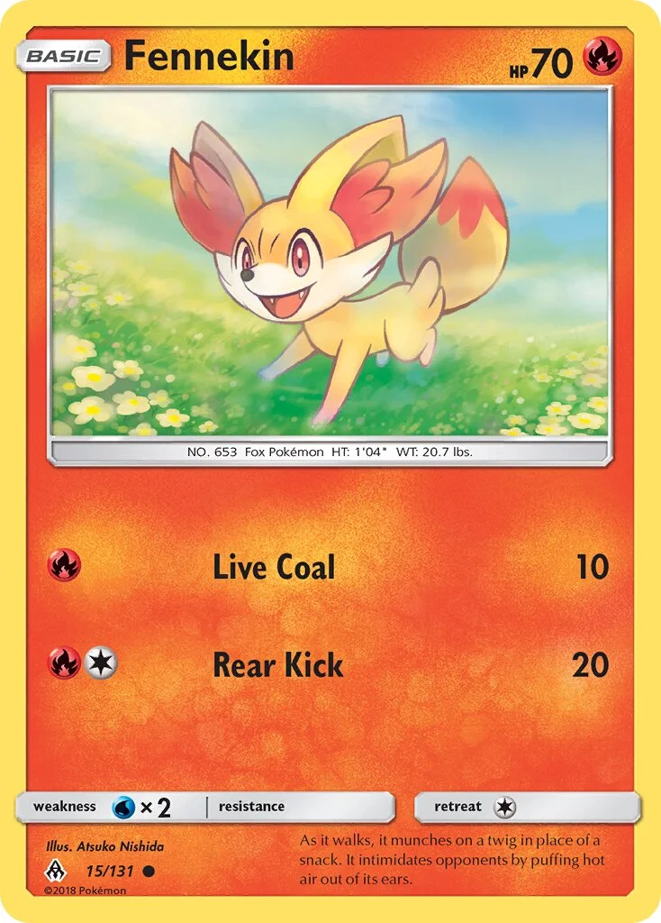 Fennekin 「FLI 15/131」「EN」