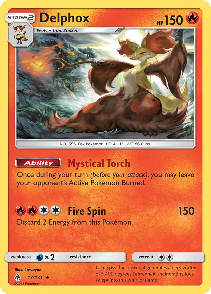 Delphox 「FLI 17/131」「EN」