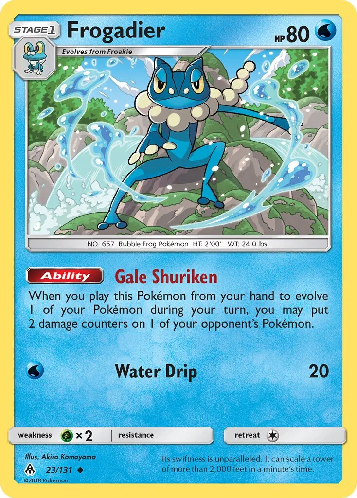 Frogadier 「FLI 23/131」「EN」