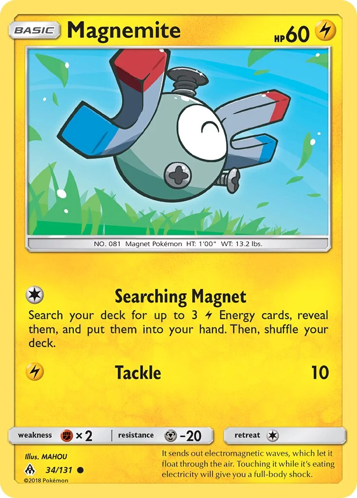 Magnemite 「FLI 34/131」「EN」
