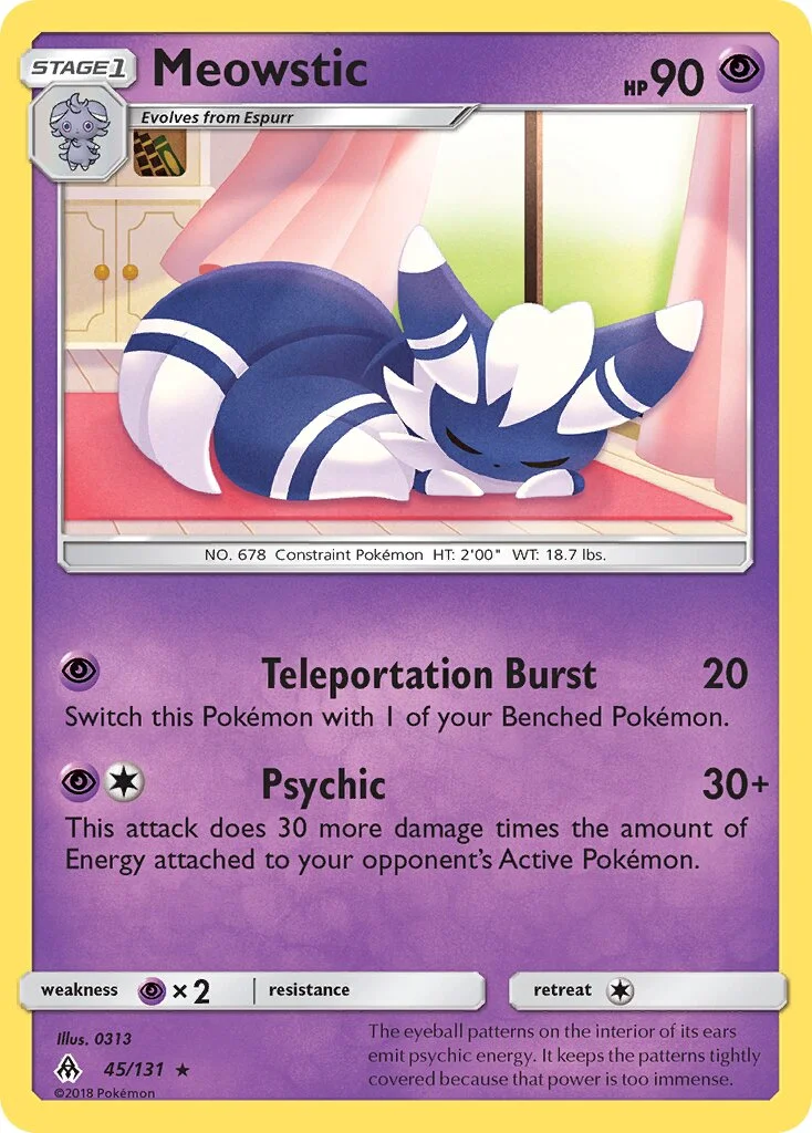 Meowstic 「FLI 45/131」「EN」