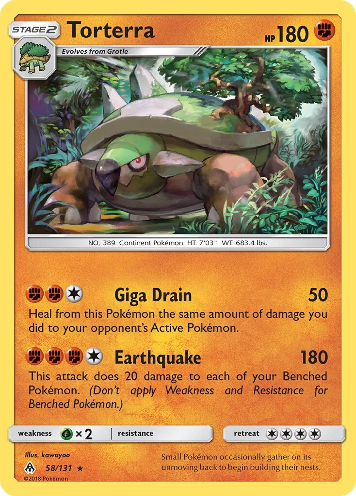 Torterra 「FLI 58/131」「EN」