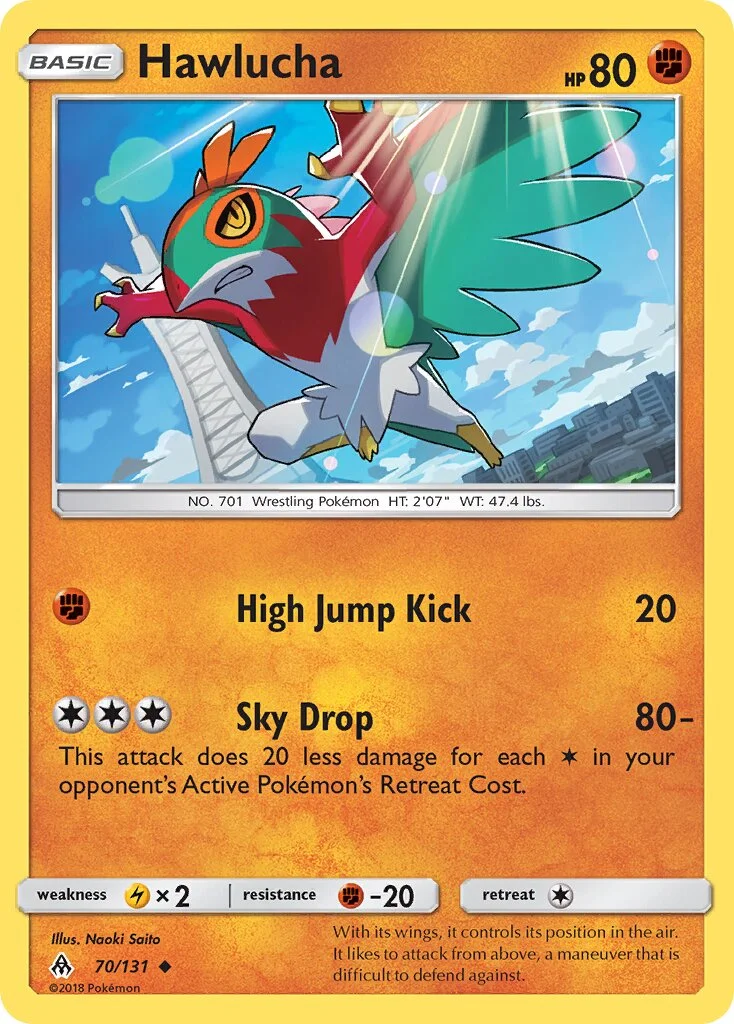 Hawlucha 「FLI 70/131」「EN」