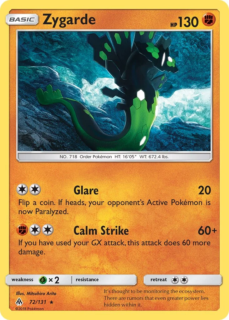 Zygarde 「FLI 72/131」「EN」