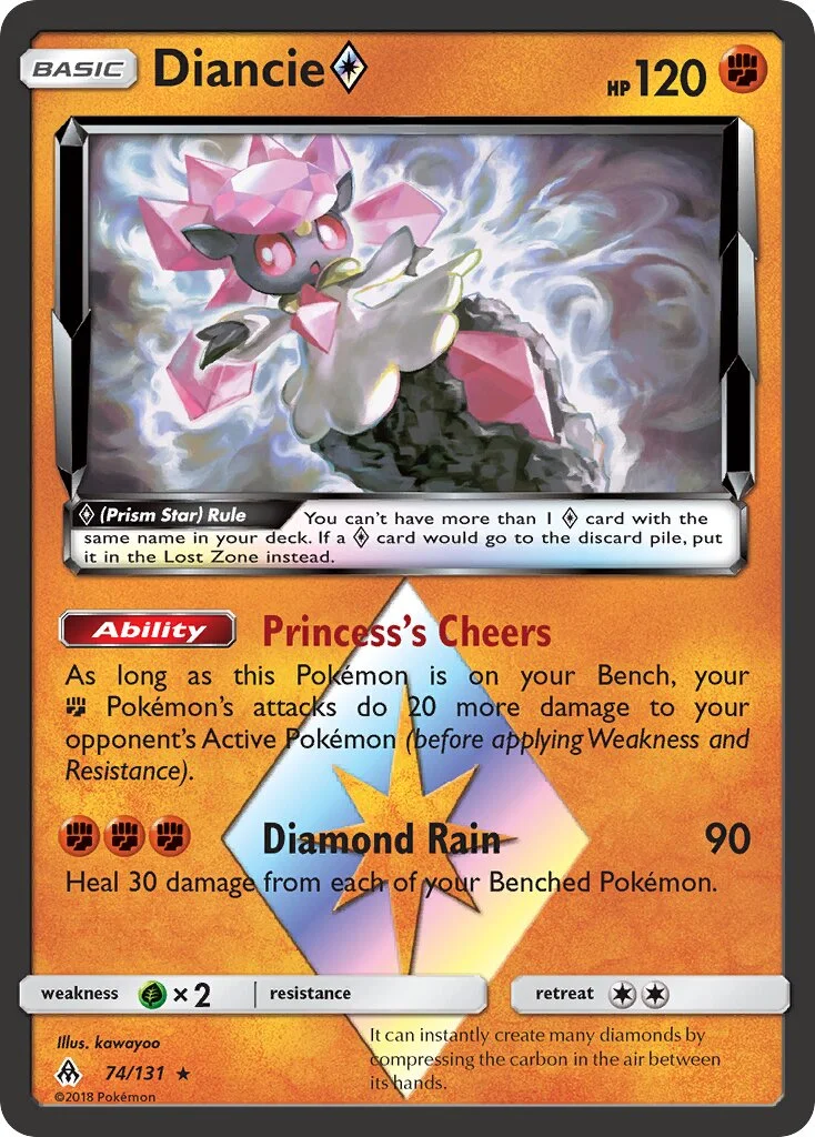 Diancie ◇ 「FLI 74/131」「EN」