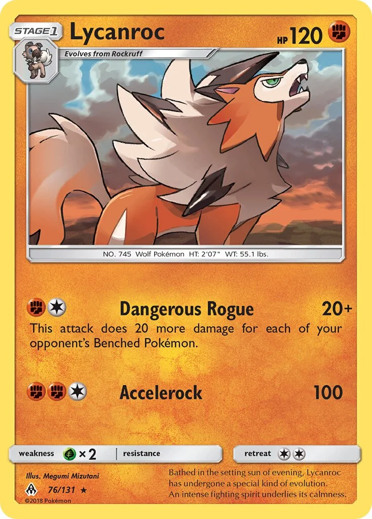 Lycanroc 「FLI 76/131」「EN」