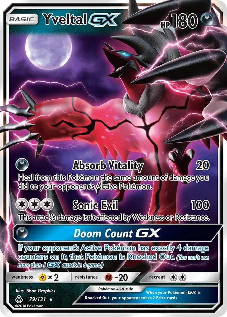 Yveltal-GX 「FLI 79/131」「EN」