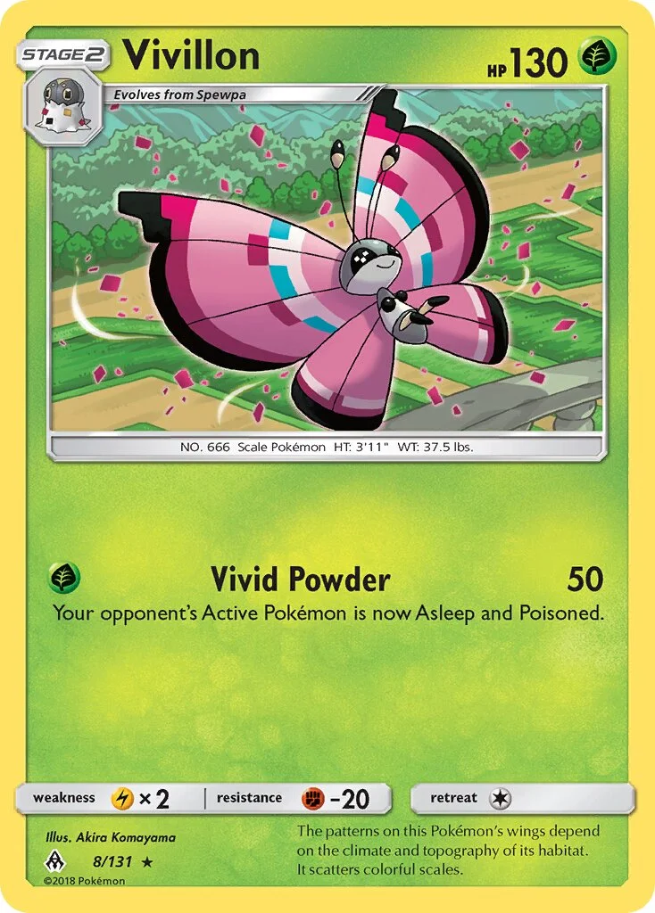 Vivillon 「FLI 8/131」「EN」