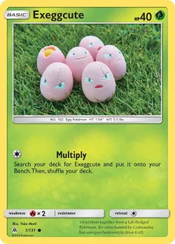 Exeggcute #1/131 · Pokémon