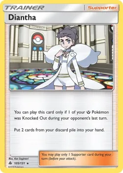 Diantha #105/131 · Pokémon