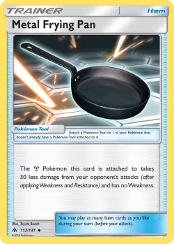Metal Frying Pan #112/131 · Pokémon