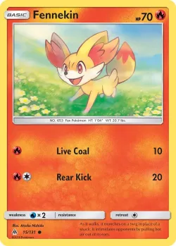Fennekin #15/131 · Pokémon
