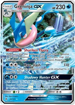 Greninja-GX #24/131 · Pokémon