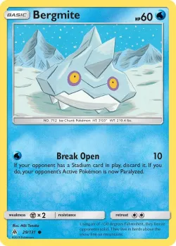 Bergmite #29/131 · Pokémon