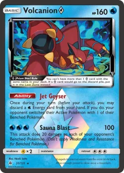 Volcanion ◇ #31/131 · Pokémon