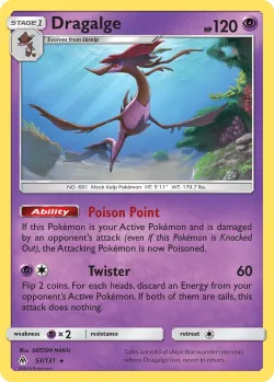 Dragalge #53/131 · Pokémon