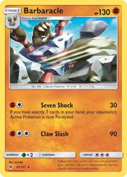 Barbaracle #67/131 · Pokémon