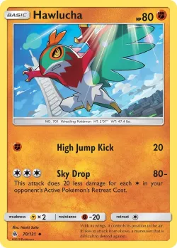 Hawlucha #70/131 · Pokémon